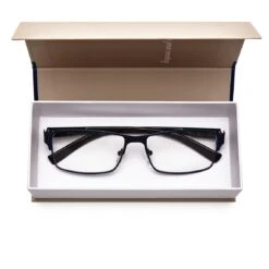Readers - Læsebriller Rectangular Metal Blue -Oakley Briller Butik 77698 2