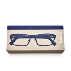 Readers - Læsebriller Rectangular Metal Blue -Oakley Briller Butik 77698 3