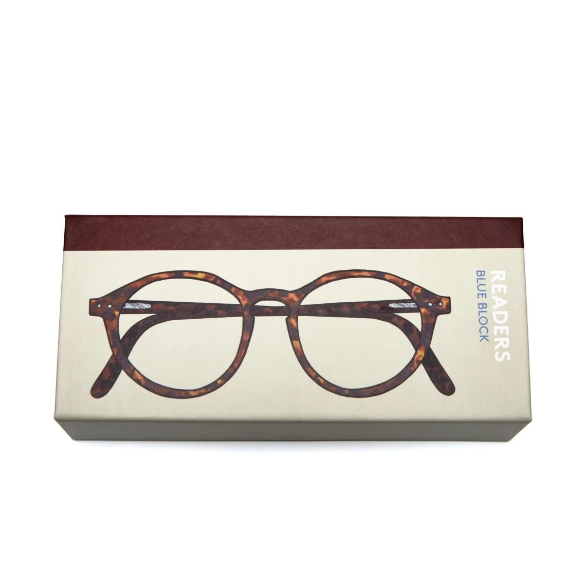 Readers - Læsebriller Readers Mini Blue Block Round Tortoise 5 Readers - Læsebriller Readers Mini Blue Block Round Tortoise - Billede 3