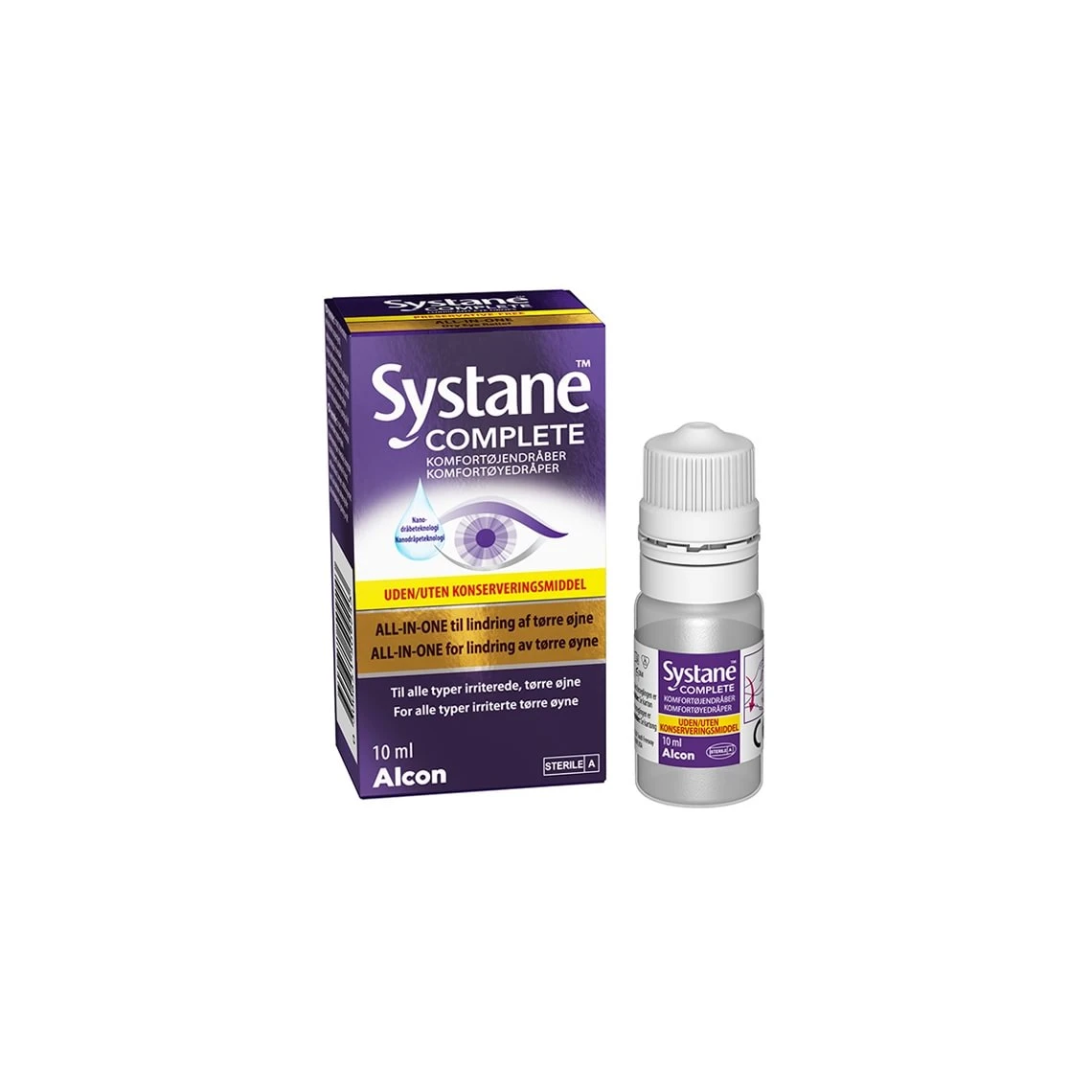 Systane Complete (Uden Konserveringsmiddel) Øjendråber 10 Ml 2 Systane Complete (Uden Konserveringsmiddel) Øjendråber 10 Ml