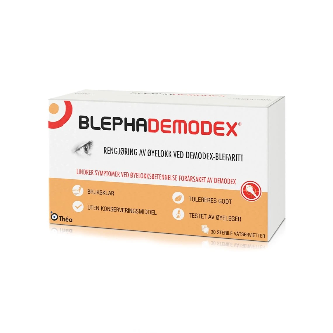BLEPHADEMODEX Vådservietter 30 St 3 BLEPHADEMODEX Vådservietter 30 St